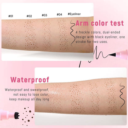 2-in-1 Freckle stamp & Eyeline pen