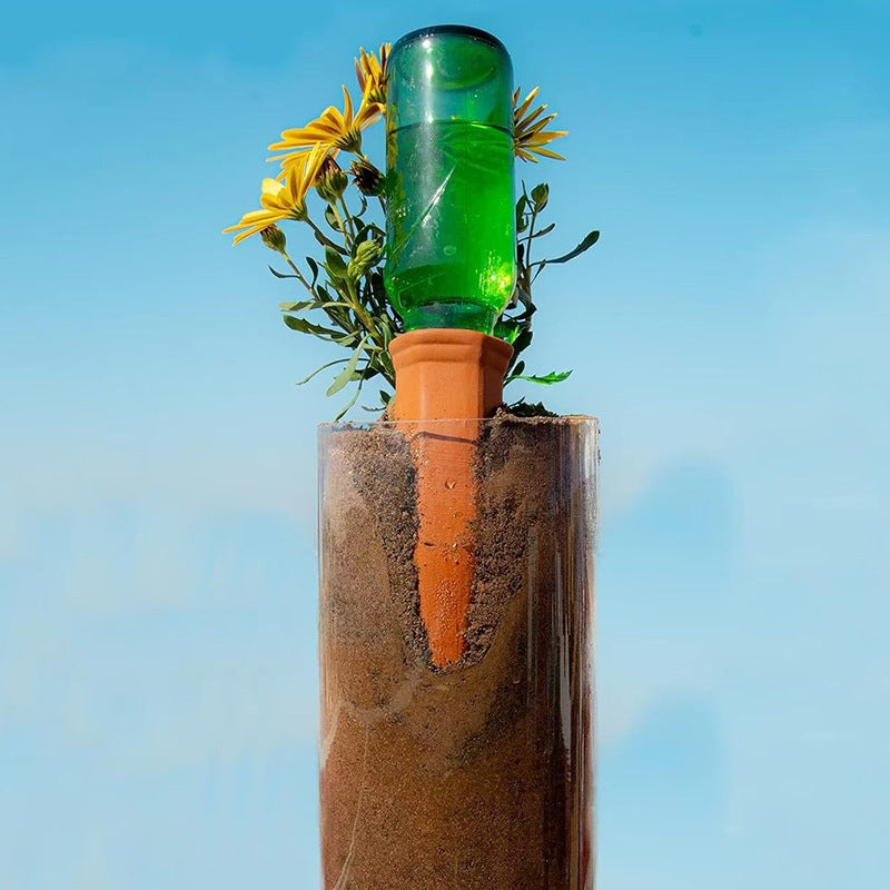 Ceramic Terracotta Self Watering Spikes (2 PCS)