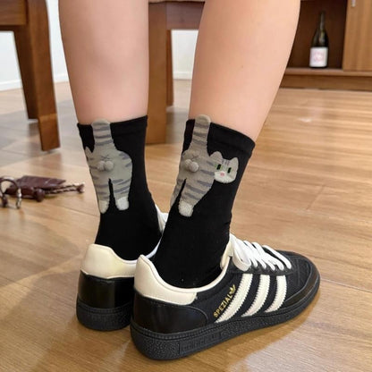 Cute Cat Socks with Balls