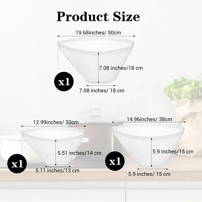 3 PCS Juicer Bags for Cast Iron Juicer