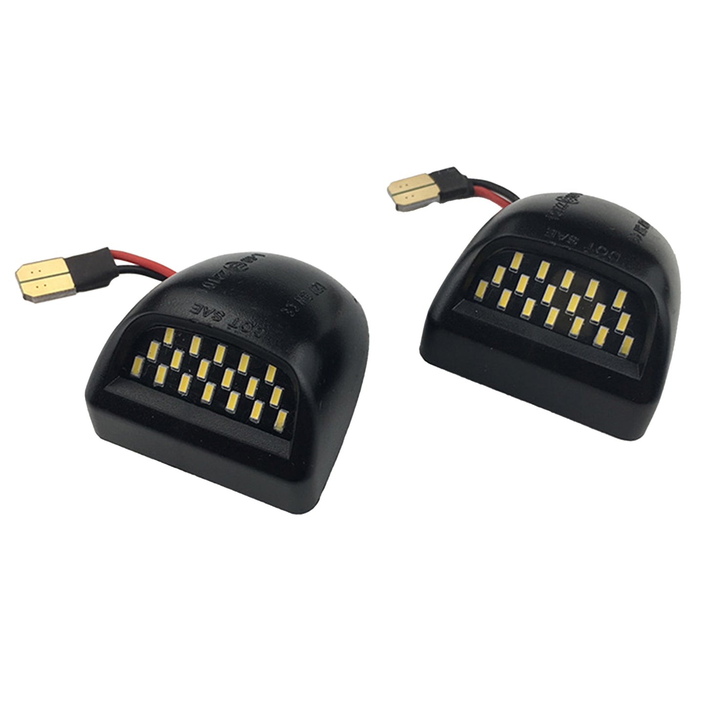 2PCS LED License Plate Light Tag Lamp, Compatible with Chevy Silverado 1500 2500 3500 Escalade Suburban GMC Tahoe Sierra Yukon XL