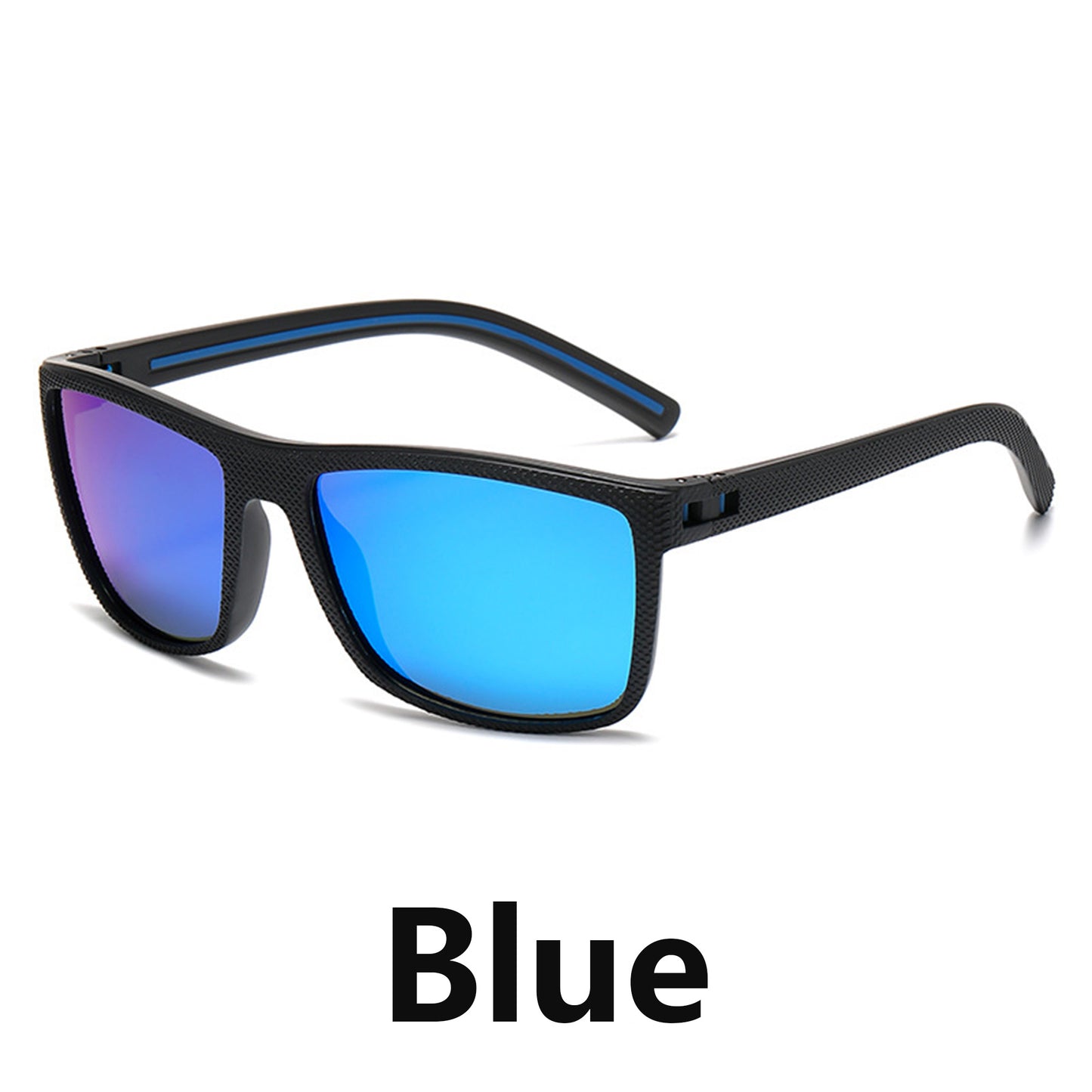 Square Polarized Golf Sunglasses for Men UV Protection