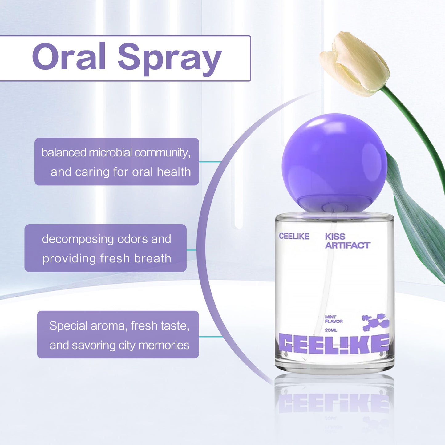 Portable Breath-Freshening Oral Spray