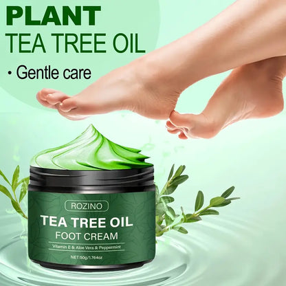 Tea Tree Oil Foot Cream, Warming Cream —— Suitable for calluses, dry and cracked feet