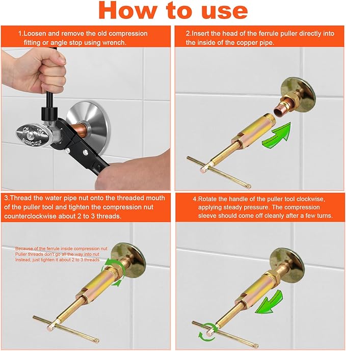 Professional Pipe Sleeve Puller Removal Tool