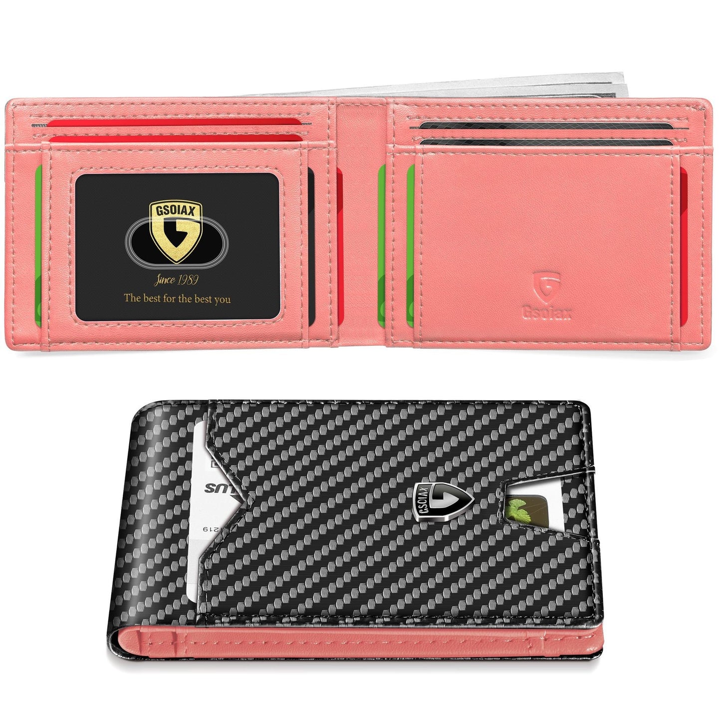 Slim Wallet for Men Rfid Blocking
