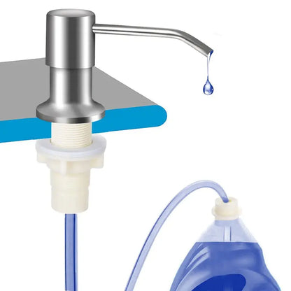 Kitchen Sink Dish Soap Dispenser — Countertop Sink Soap Pump