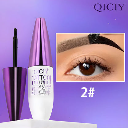 4Pcs Easy Tatoo Eyebrow Gel Peel off - Semi-Permanent Tattoo Eyebrow Tint Kit Waterproof Long  Reviewed by 52,150+ customers