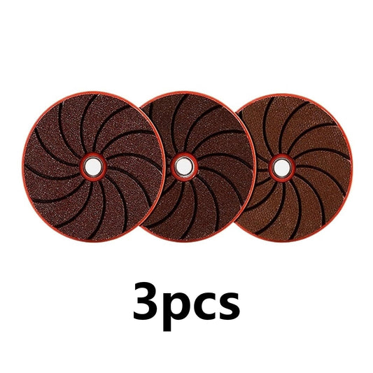 3Pcs Integrated Polishing Angle Grinder Disc,50/100/200 Grit