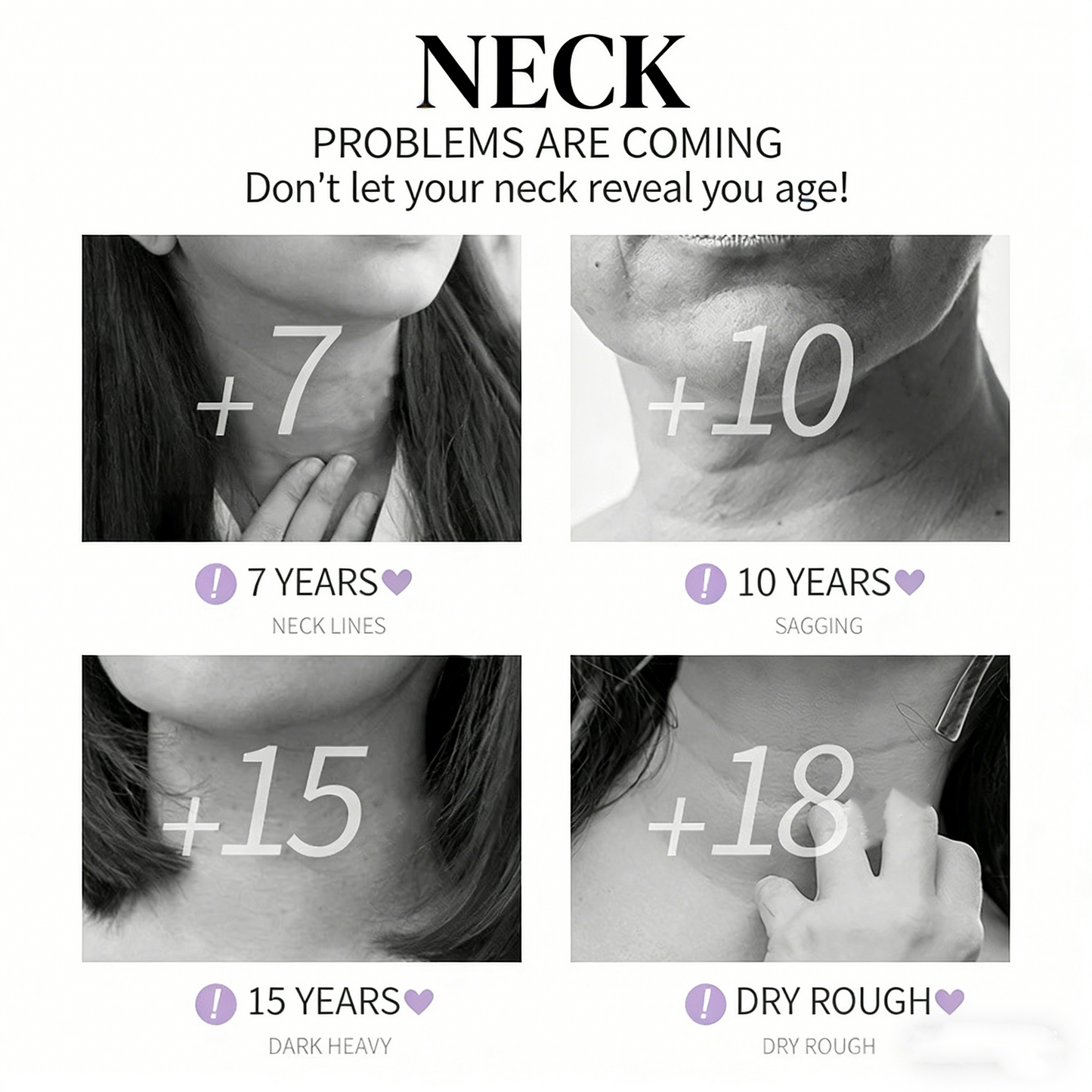 Niacinamide Neck Cream: Roller-Ball Massager for Lifting, Moisturizing, and Reducing Neck Lines
