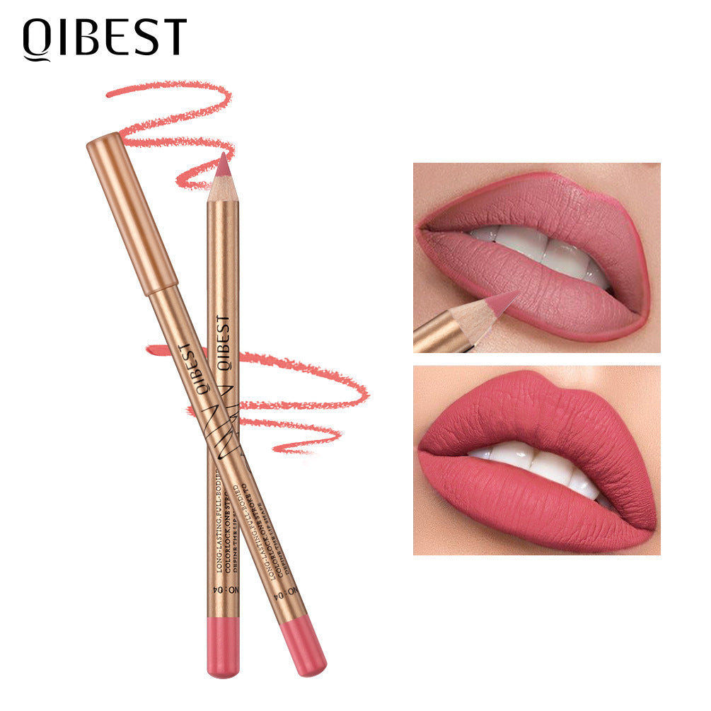12 Colors Lip Liner Set, Brown Pink Red Series Lip Liners