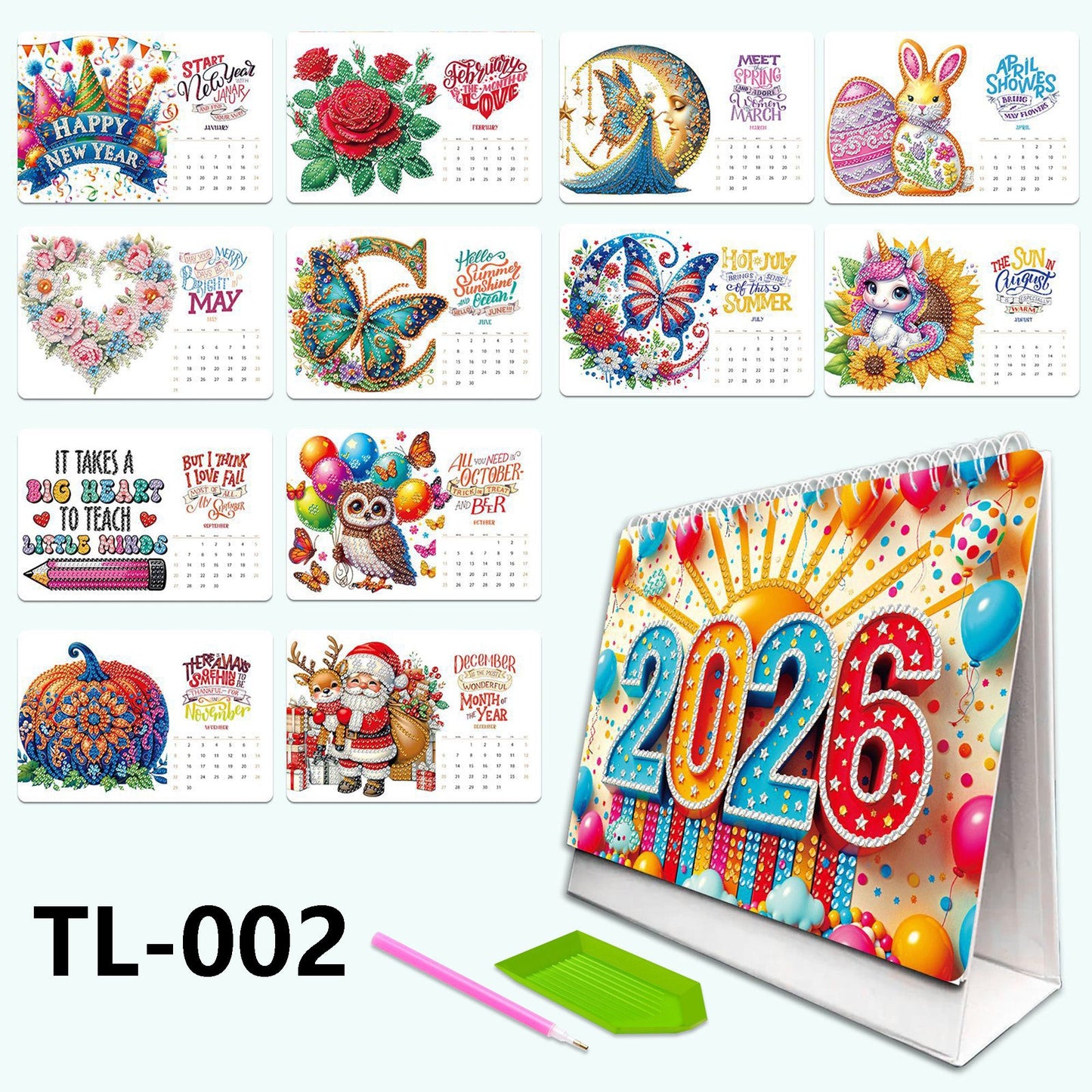 DIY Diamond Art Calendar