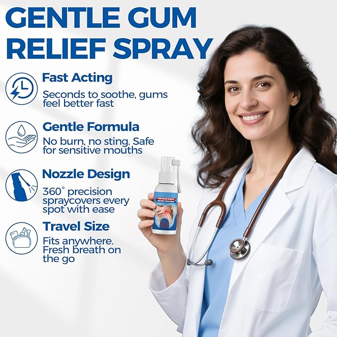Tooth Pain Relief for Adults Spray