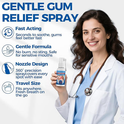 Tooth Pain Relief for Adults Spray