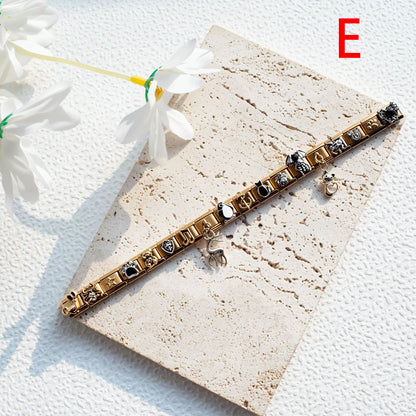 Italian Modular Charm Bracelet -DIY Module Jewelry Gifts