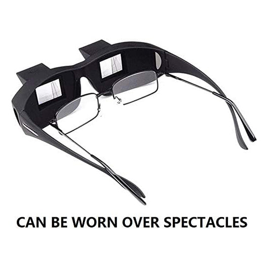 Lazy Glasses Bed Prism Periscope Lie Down Eyeglasses for Reading & Watch TV in Bed