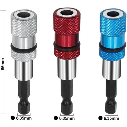 3Pcs/set Strong Magnet Bit Holder Extension, Universal 1/4 Inch Hex Shank