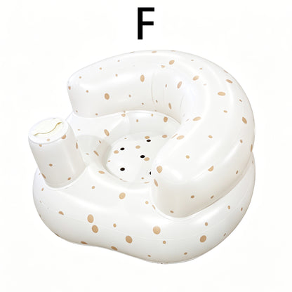 Inflatable Baby Seat - Built in Air Pump for Babies 3-36 Months
