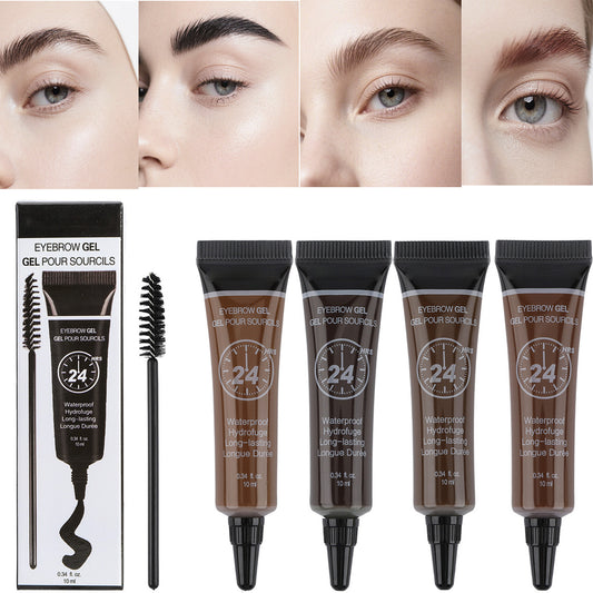 2Pcs Thickening Brow Mascara, Extreme Hold Tinted Eyebrow Gel