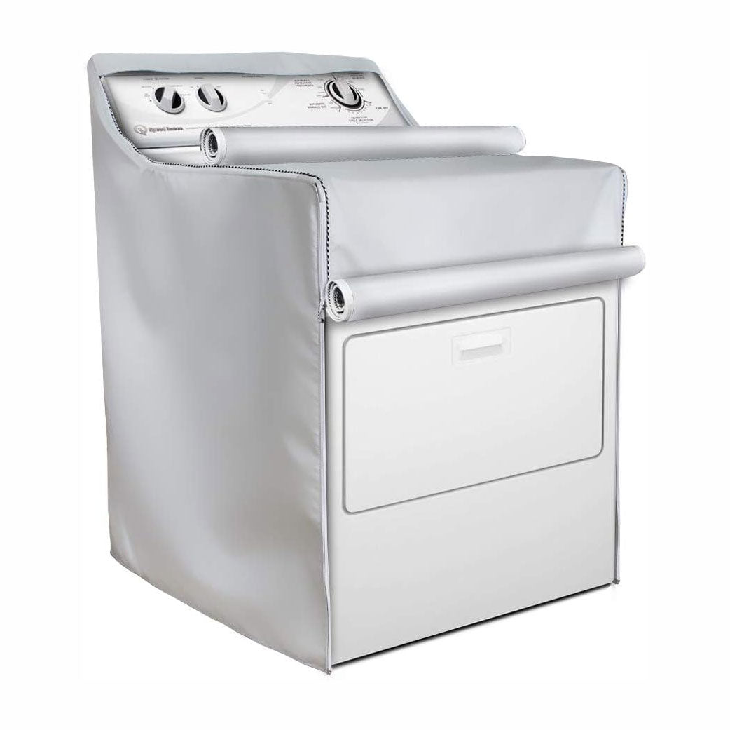 Heavy-Duty Washing Machine Cover for Outdoor/Indoor, Waterproof Anti-UV Washer Dryer Cover