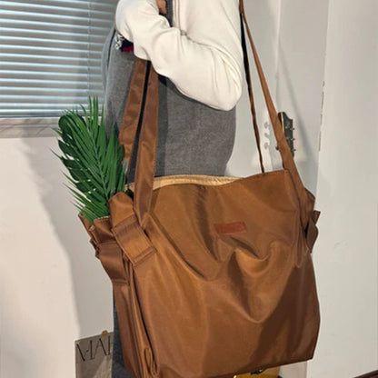 2025 New Large Capacity Travel Duffel: Crossbody Bag for Camping & Storage