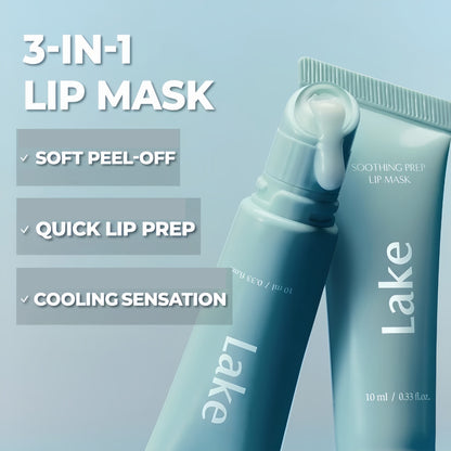 Cooling Peel-Off Lip Mask - Soothing Daily Lip Care with Jelly Tip, 10ml