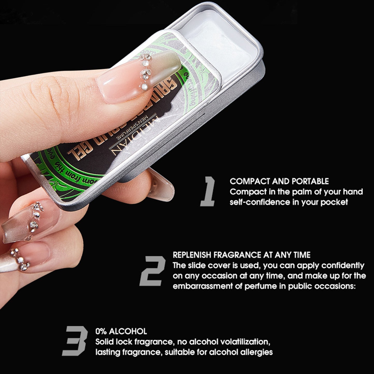 4-Pack Solid Cologne Set for Men - Travel-Friendly Scent Collection, Classic & Masculine Gift