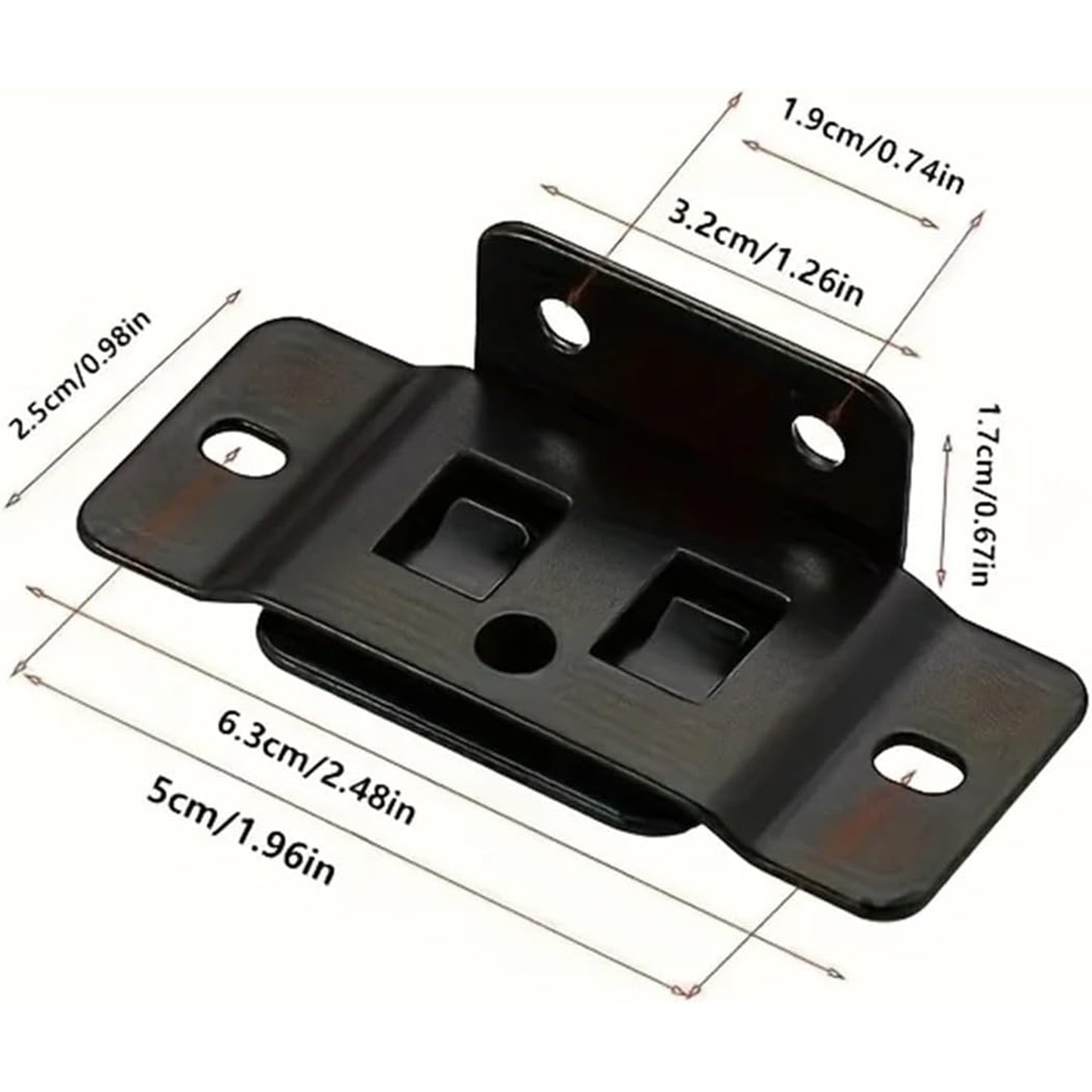 6 Pack Quick Fitting Furniture Joint Bracket