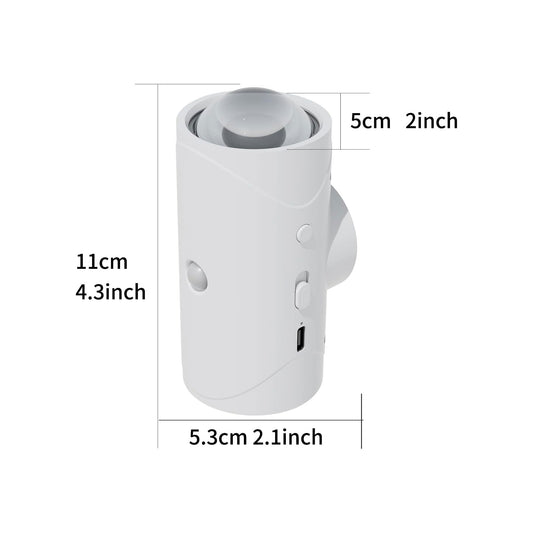 LED Wireless Magnetic Wall Lamp with 7 Colors Changing, Motion Sensor, 1500mAh Rechargeable Battery