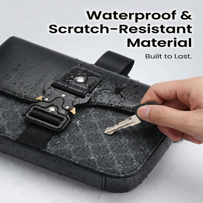 Flap-top stylish business shoulder bag