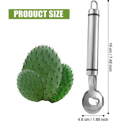 2PCS Stainless Steel Cactus Peeler Tools