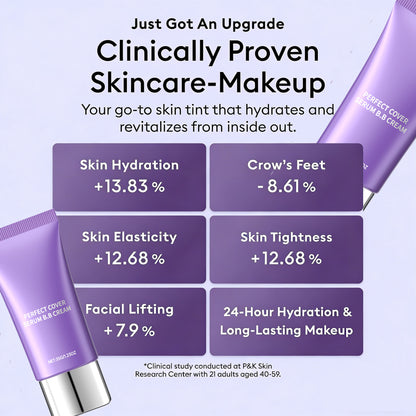 Perfect Cover Serum BB Cream - All-in-One Foundation with Natural, Luminous Finish
