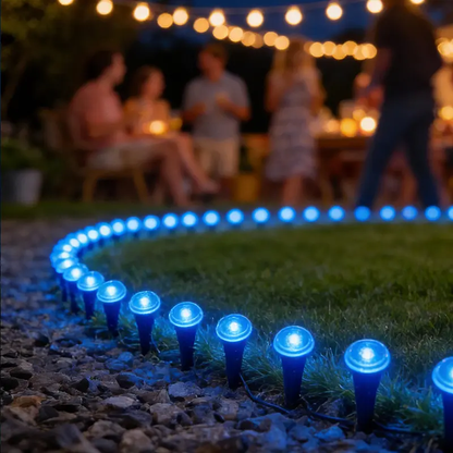 20PCS Solar Garden Lights – Waterproof LED Pathway Lights for Yard & Lawn