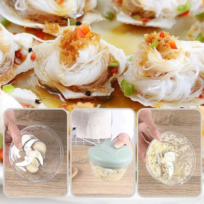 Manual Food Processor Vegetable Chopper