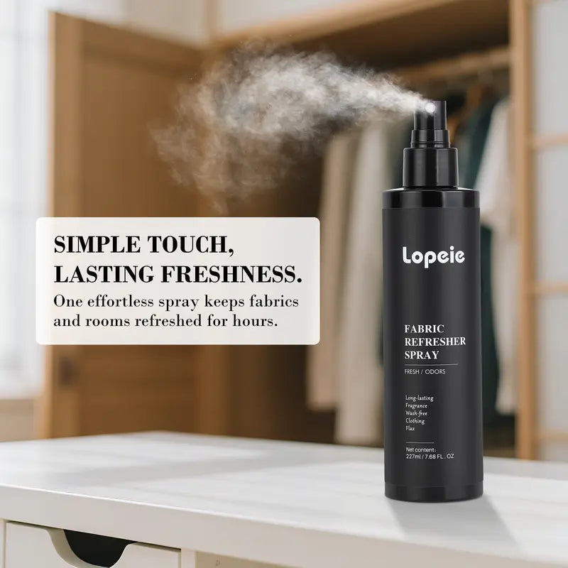 Fabric Refresher & Room Spray – Non-Toxic, Pet & Kid Safe, Long-Lasting Fresh Scent (8oz)