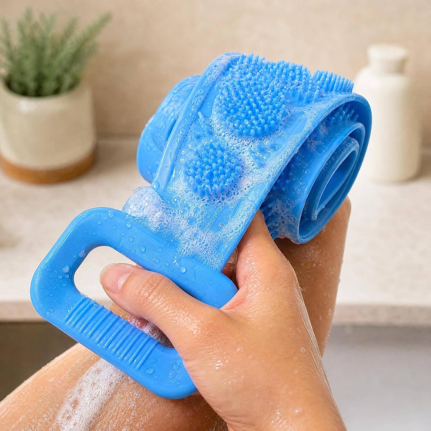 Unisex Silicone Exfoliating Bath Cloth