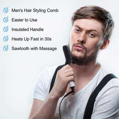 Hair Flat Curling Iron, Fast Shaping for Beard Grooming And Hair Styling