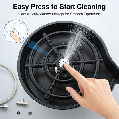 Kitchen Sink Glass Rinser