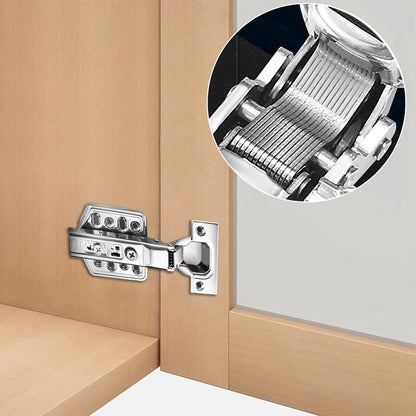 2PCS Overlay Detachable Cabinet Door HydraulicHinges Soft Close Hardware Hinge