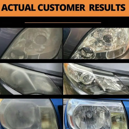 No Polishing,Atomization Cleaning,Car Headlight Renovation Repair Liquid,Car light Crystal Plating Liquid yellowing