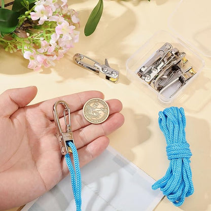 2PCS Rope with Roller Tensioner