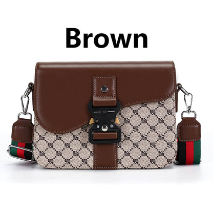 Flap-top stylish business shoulder bag