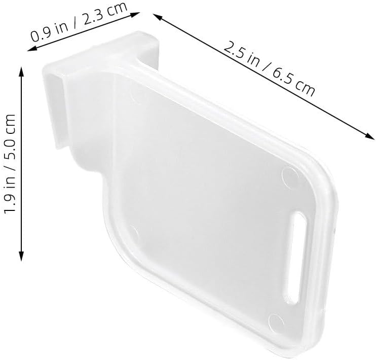 10Pcs/set Adjustable Fridge Side Door Dividers Multi-Function Shelf Clips