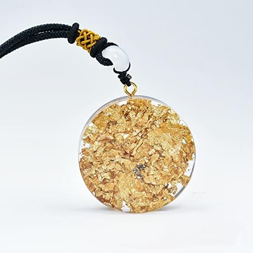 Orgone Pendant Energy Necklace,7 Chakras w/Crystals Stones Orgone Pendant