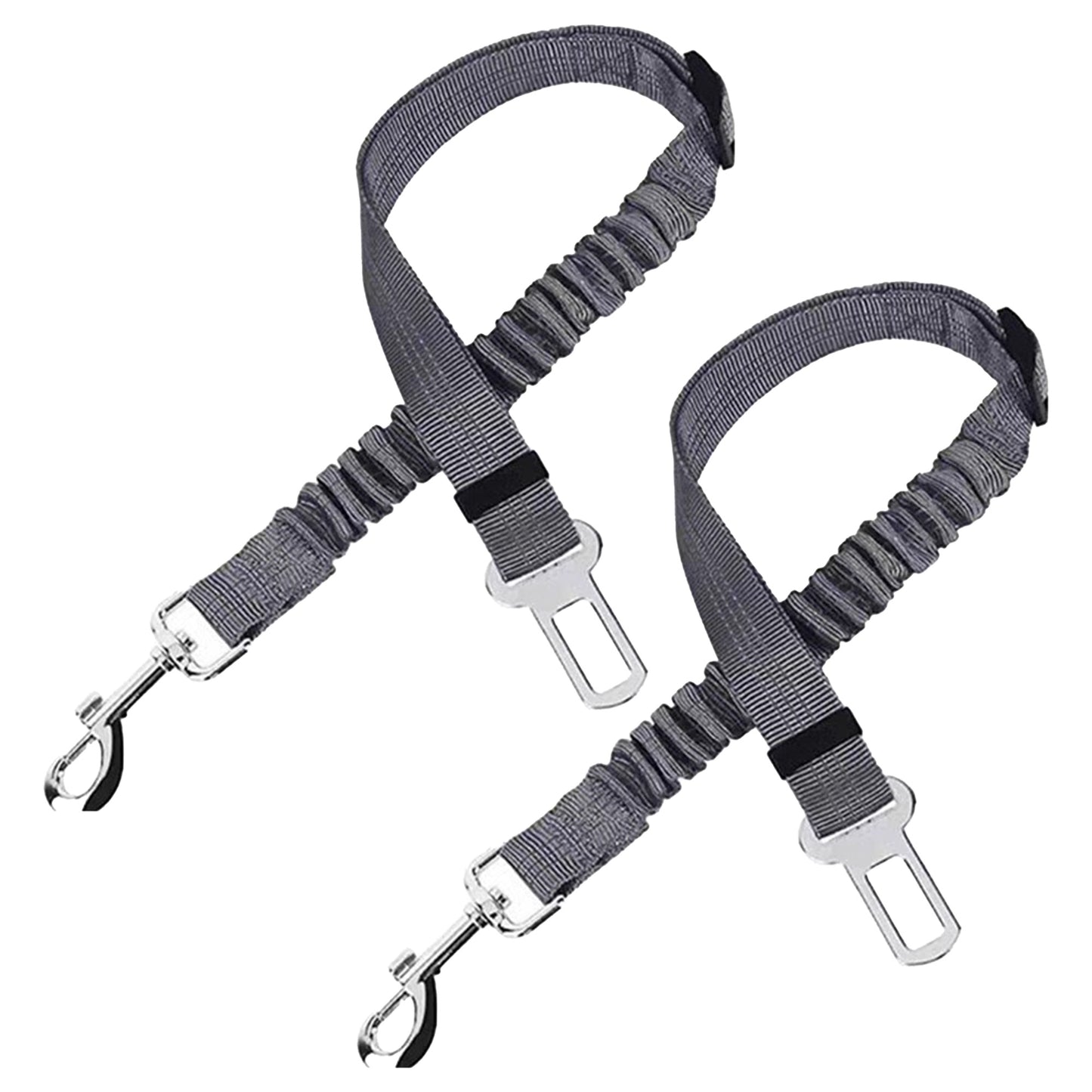2Pcs/set 3 in 1 Pet Car Adjustable Seatbelt Leash