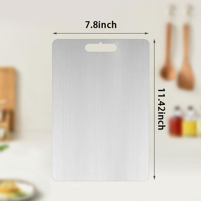New Titanium Cutting Board - 100% Pure Titanium Cutting Boards for Kitchen