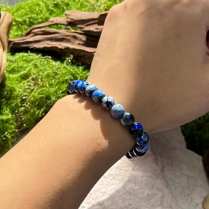 Serenity Blue Pattern Bracelet