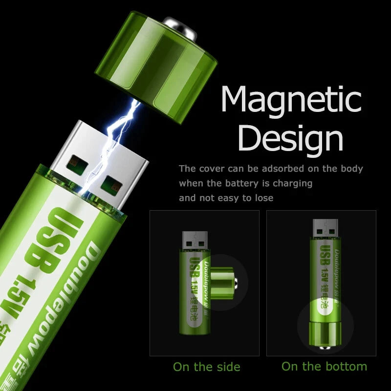 USB rechargeable li-ion battery