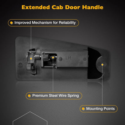 Extended Cab Door Handle Rear Left Driver & Right Passgenger Side