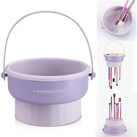 Makeup Brushes Cleaner Bowl